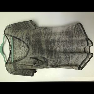 White crow burnout tee